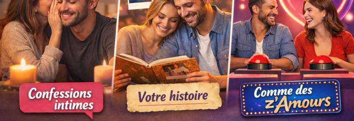 Les nouveautés du mois de janvier sur DoubleJeu – article sur le couple